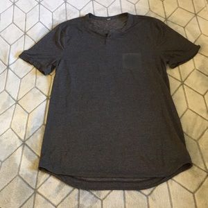 Men’s Lululemon Shirt. Size Med? No tag. Grey.